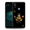 Дизайнерский силиконовый чехол для Xiaomi Mi A2 Золотой скрудж макдак