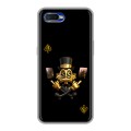 Дизайнерский силиконовый чехол для OPPO RX17 Neo Золотой скрудж макдак