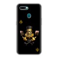 Дизайнерский силиконовый чехол для OPPO AX7 Золотой скрудж макдак