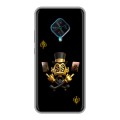 Дизайнерский силиконовый чехол для Vivo V17 Золотой скрудж макдак