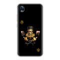 Дизайнерский силиконовый чехол для Vivo Y91C Золотой скрудж макдак