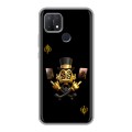 Дизайнерский силиконовый чехол для OPPO A15 Золотой скрудж макдак