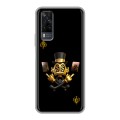 Дизайнерский силиконовый чехол для Vivo Y31 Золотой скрудж макдак