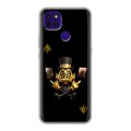 Дизайнерский силиконовый чехол для Lenovo K12 Pro Золотой скрудж макдак