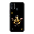 Дизайнерский силиконовый чехол для Itel A48 Золотой скрудж макдак