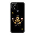 Дизайнерский силиконовый чехол для Xiaomi Redmi A1 Plus Золотой скрудж макдак