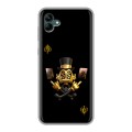 Дизайнерский силиконовый чехол для Samsung Galaxy A04 Золотой скрудж макдак