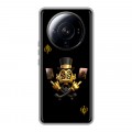 Дизайнерский силиконовый чехол для Xiaomi 12S Ultra Золотой скрудж макдак