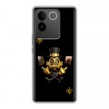 Дизайнерский силиконовый чехол для Vivo S17e Золотой скрудж макдак