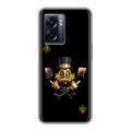 Дизайнерский силиконовый чехол для OPPO A57 5G Золотой скрудж макдак