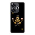 Дизайнерский силиконовый чехол для Xiaomi Redmi Turbo 3 Золотой скрудж макдак