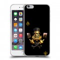Дизайнерский силиконовый чехол для Iphone 6 Plus/6s Plus Золотой скрудж макдак