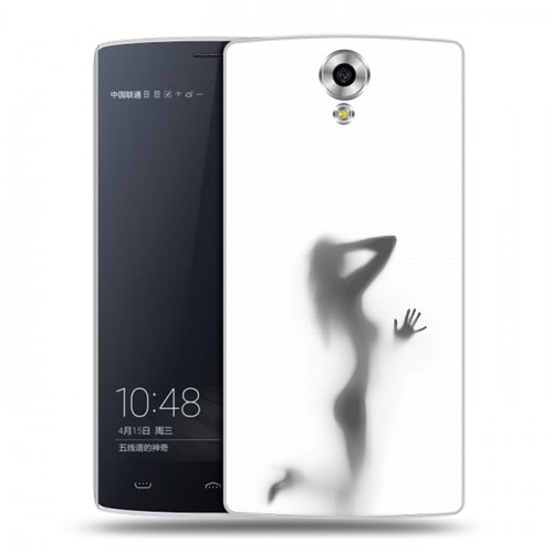 Дизайнерский силиконовый чехол для Homtom HT7 Силуэт