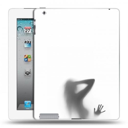 Дизайнерский пластиковый чехол для Ipad 2/3/4 Силуэт