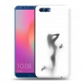 Дизайнерский пластиковый чехол для Huawei Honor View 10 Силуэт