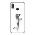 Дизайнерский силиконовый чехол для Huawei P20 Lite Силуэт