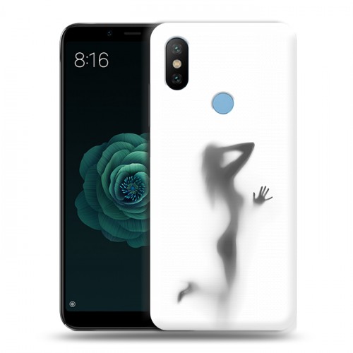 Дизайнерский силиконовый чехол для Xiaomi Mi A2 Силуэт