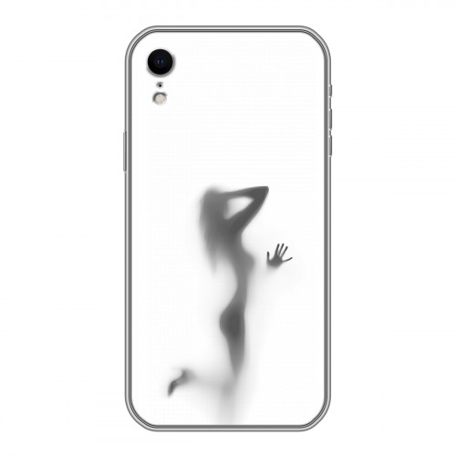 Дизайнерский силиконовый чехол для Iphone Xr Силуэт
