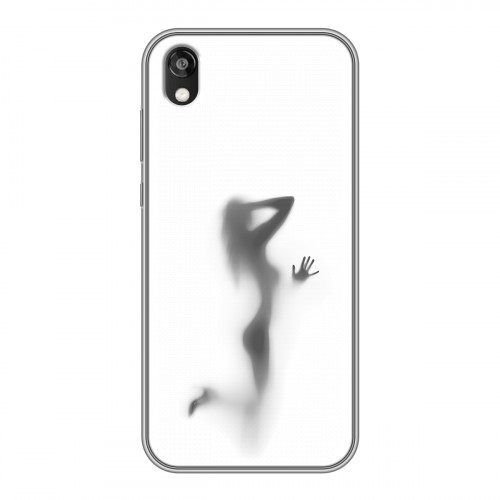 Дизайнерский силиконовый чехол для Huawei Honor 8s Силуэт