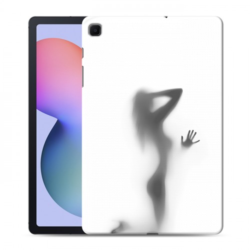 Дизайнерский силиконовый чехол для Samsung Galaxy Tab S6 Lite Силуэт