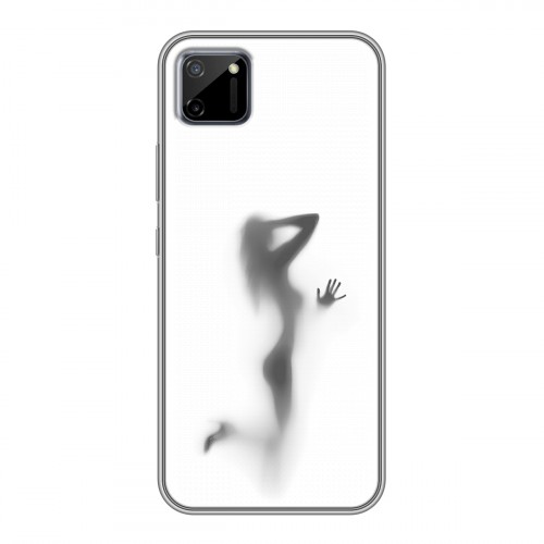 Дизайнерский силиконовый чехол для Realme C11 Силуэт