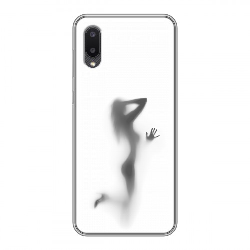 Дизайнерский силиконовый чехол для Samsung Galaxy A02 Силуэт