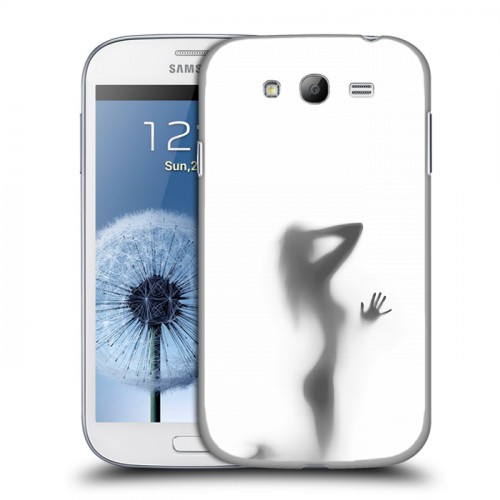 Дизайнерский пластиковый чехол для Samsung Galaxy Grand Силуэт