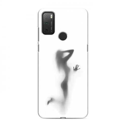 Дизайнерский силиконовый чехол для Alcatel 3L (2021) Силуэт