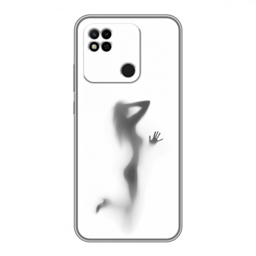 Дизайнерский силиконовый чехол для Xiaomi Redmi 10A Силуэт