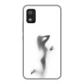 Дизайнерский силиконовый чехол для Itel A17 Силуэт