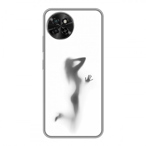 Дизайнерский силиконовый чехол для Itel S23 Силуэт