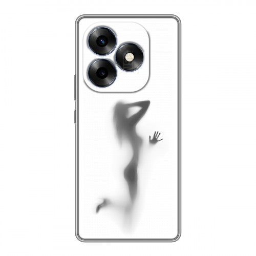 Дизайнерский силиконовый чехол для Itel S23 Plus Силуэт