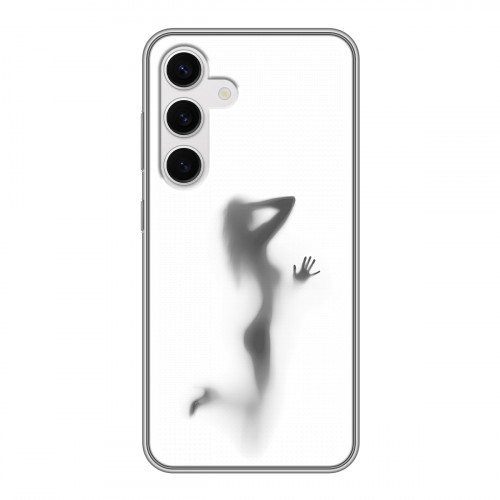 Дизайнерский силиконовый чехол для Samsung Galaxy S24 Силуэт