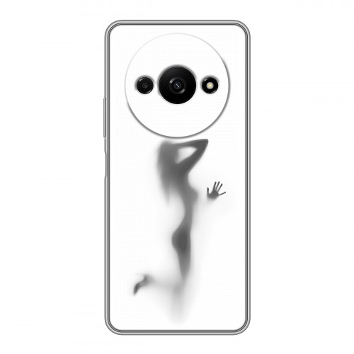 Дизайнерский силиконовый чехол для Xiaomi RedMi A3 Силуэт