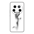 Дизайнерский силиконовый чехол для Xiaomi 14 Ultra Силуэт