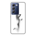 Дизайнерский силиконовый чехол для Vivo V30 Lite Силуэт