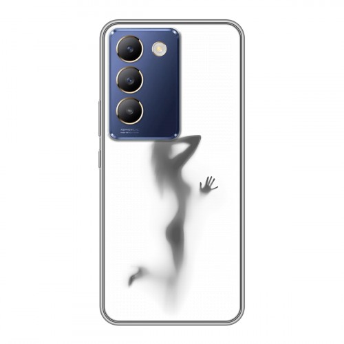 Дизайнерский силиконовый чехол для Vivo V30 Lite Силуэт