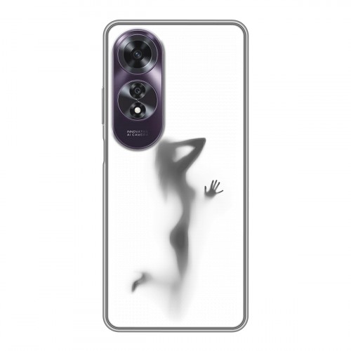 Дизайнерский силиконовый чехол для OPPO A60 Силуэт