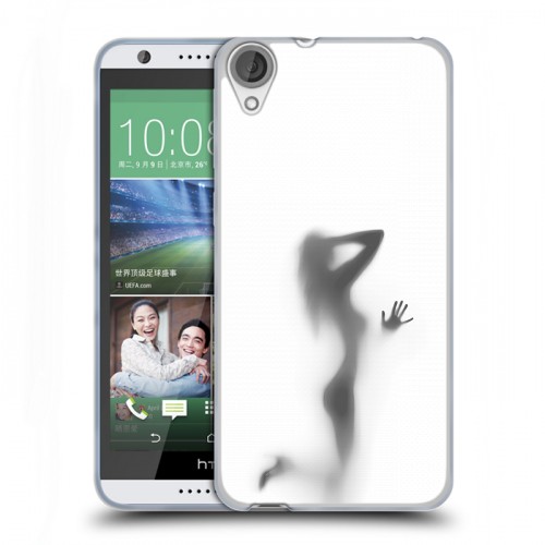 Дизайнерский силиконовый чехол для HTC Desire 820 Силуэт