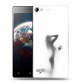 Дизайнерский пластиковый чехол для Lenovo Vibe X2 Силуэт