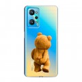 Полупрозрачный дизайнерский силиконовый чехол для Realme GT Neo 2 Медведь