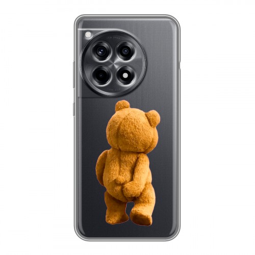Полупрозрачный дизайнерский пластиковый чехол для OnePlus Ace 3 Медведь