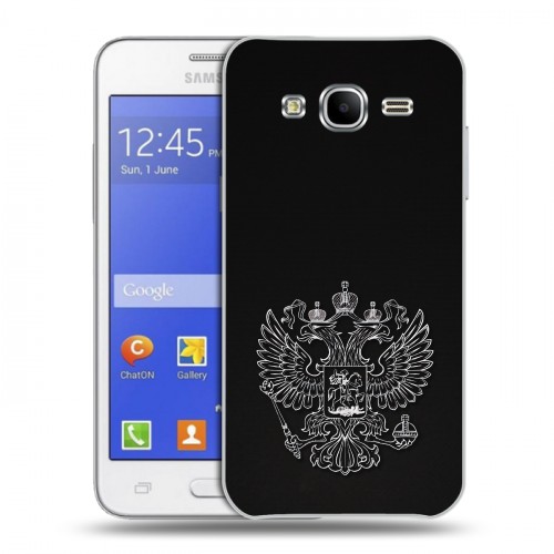 Дизайнерский пластиковый чехол для Samsung Galaxy J7 Герб России