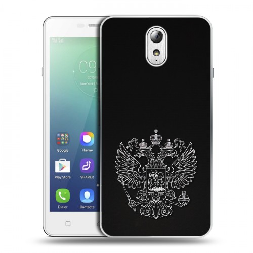 Дизайнерский силиконовый чехол для Lenovo Vibe P1m Герб России