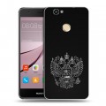 Дизайнерский силиконовый с усиленными углами чехол для Huawei Nova Герб России