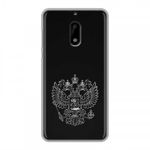 Дизайнерский пластиковый чехол для Nokia 6 Герб России