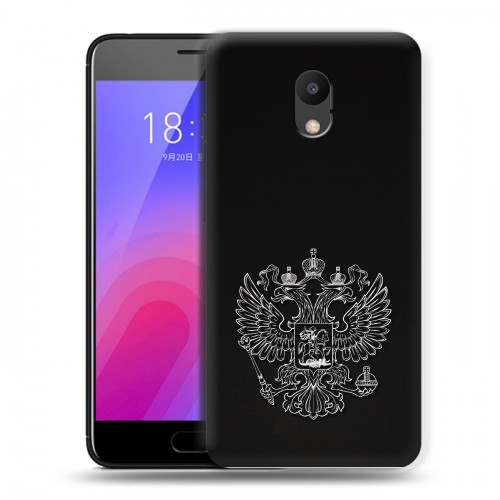 Дизайнерский пластиковый чехол для Meizu M6 Герб России