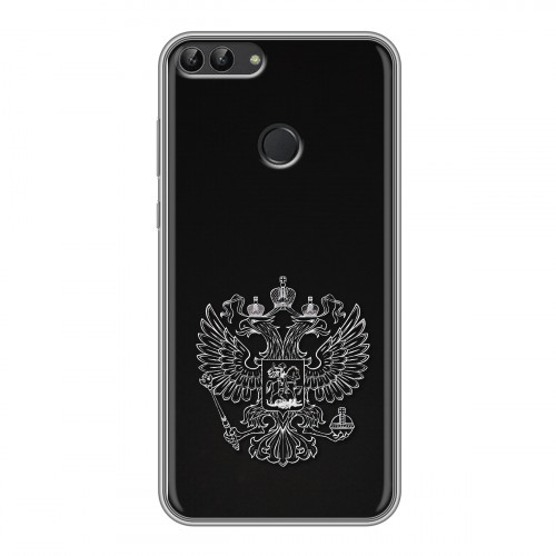 Дизайнерский силиконовый чехол для Huawei P Smart Герб России
