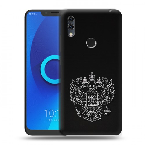 Дизайнерский силиконовый чехол для Alcatel 5V Герб России