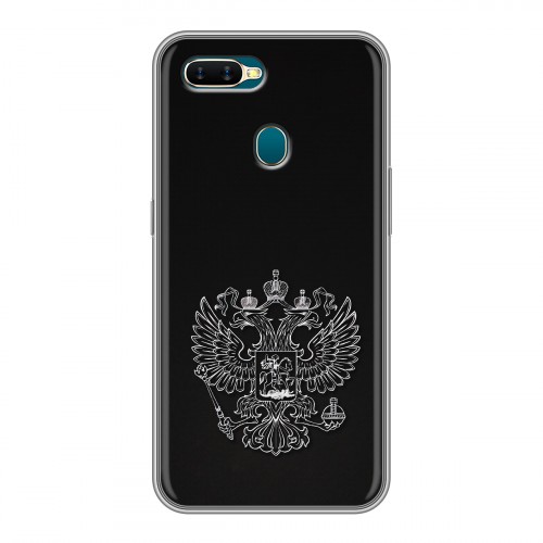 Дизайнерский силиконовый чехол для OPPO AX7 Герб России